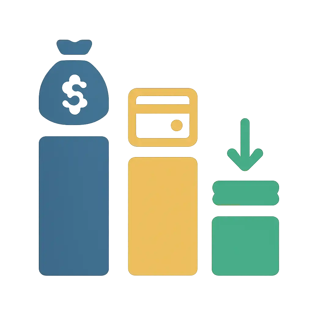 Infographic comparing options using coloured bars and, Deposits, Withdrawals and Payouts, Khanapara Teer